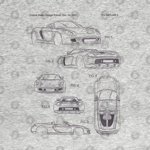 Carrera GT Blueprint by IbisDesigns